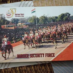 Second Hand Book - Border Security Force - 50 Glorious Years Golden Jubilee in the Service of Nation - Safeguarding India-Pakistan and India-Bangladesh - 150 Big Size Pages of Indian Proud - Hardbound Coffee Table Collectible Edition (Brand New)