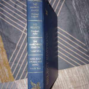 Second hand Book - Reader's Digest Select Edition (4 in 1) - The Market Maker by Michael - No Regrets by Elizabeth Adler - The Marching Season by Daniel Silva - Miss Julia Speaks Her Mind by Ana B. Ross
