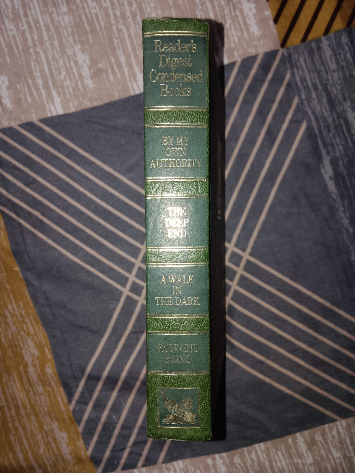 Second hand Book - Reader's Digest Condensed Book (4 in 1) - Night Over Water by Ken Follet - BYGONES by La Vyrle Spencer - Search Dog by Angela Locke - Doctor on Trial by Henry Denker