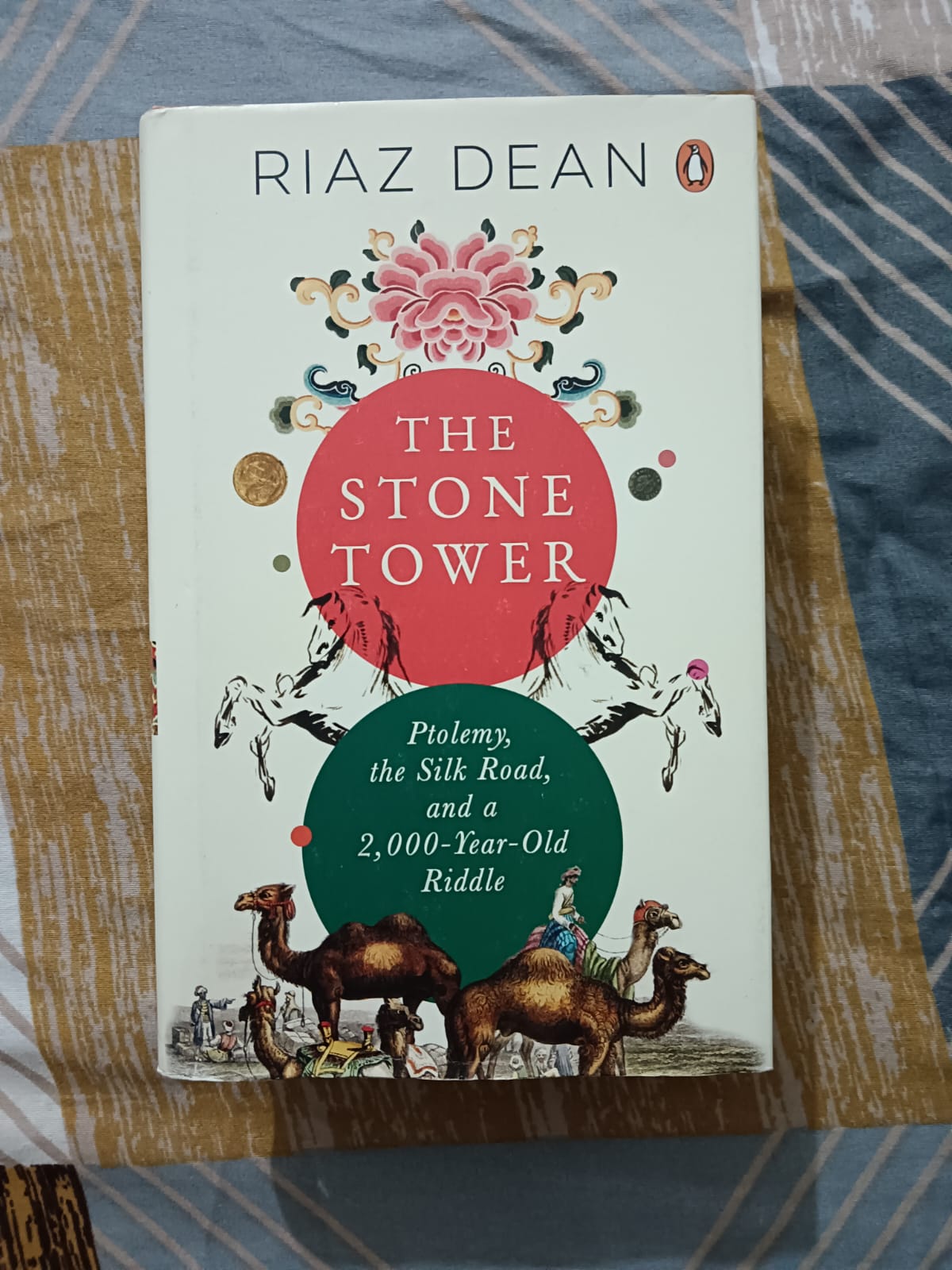 Second Hand Book - The Stone Power - Riaz Dean - Ptolemy, The Silk Road and a 2000- Year Old Riddle - Mapping a Great Game of Espionage and Cartography between Britain and Russia