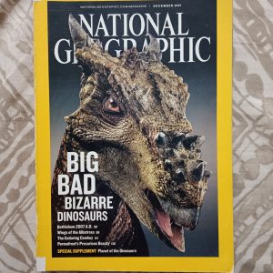 Second Hand Book - National Geographic - Big Bad Bizarre Dinosaurs - Bethlehem 2007 AD - Wings of the Albatross - The Enduring Cowboy - Permafrost's Precarious Beauty