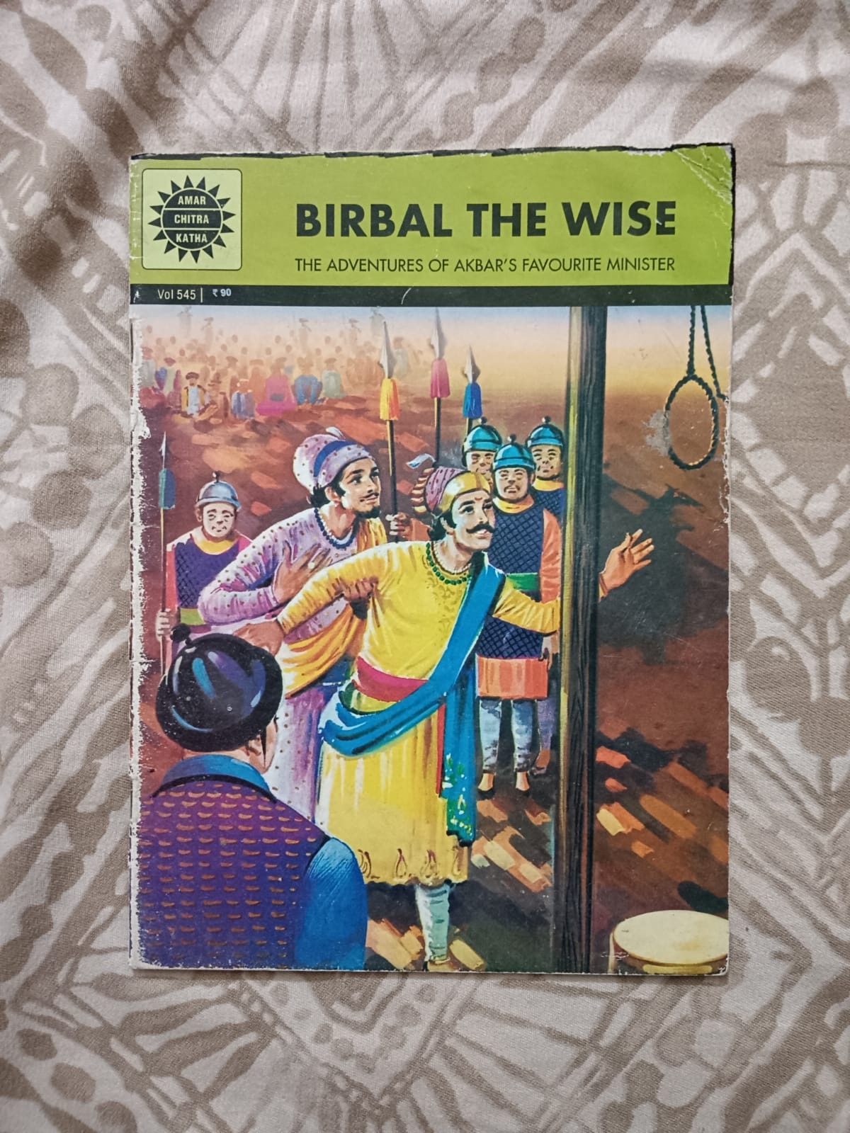 Second hand Book - Birbal The Wise - The Adventures of Akbar's Favorite Minister – Amar Chitra Katha