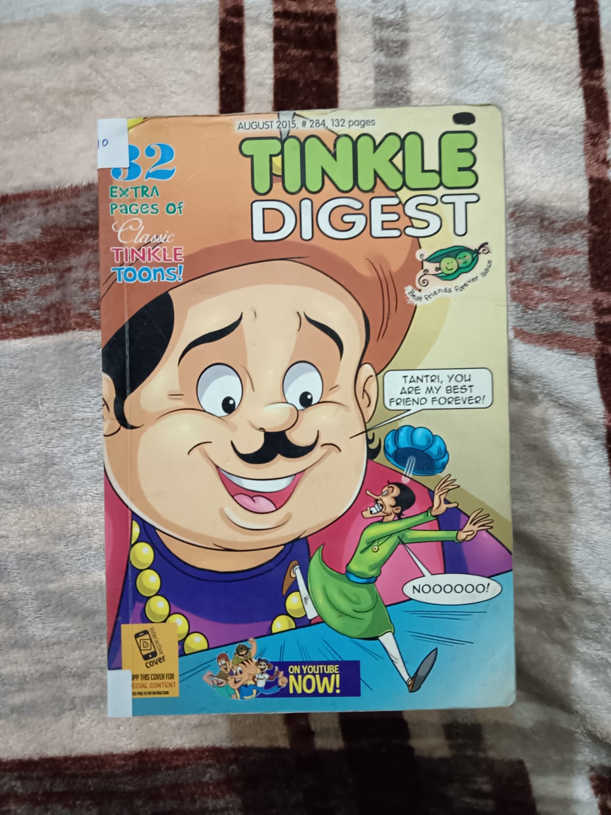 Used Book - Tinkle Digest - Children's Comic - 32 Pages Extra Classic Tinkle Toons - Special Edition