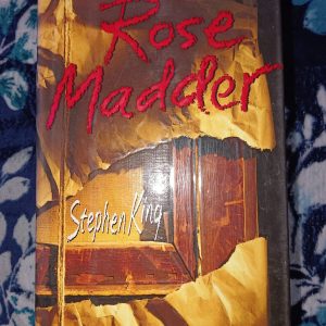 Second Hand Books - Stephen King - Rose Madder - Brilliant Dark Fued Fable of the Gender Wars, A Haunting Love Story (Hardbound)
