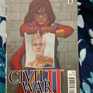 Second hand Book - CIVIL WAR II - Captain Marvel - War Machine - She Hulk - Marvel 0 Variant Edition