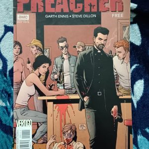 Second hand Book - PREACHER - Garth Ennis - Steve Dillon - Vertigo - AMC - Suggested for Mature Readers - The Comic of All Time