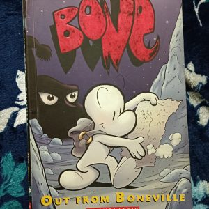 Second hand book - Jeff Smith - BONE - Out From Boneville - Scholastic Graphic Novel - Adventurous, Funny & Unforgettable Alien