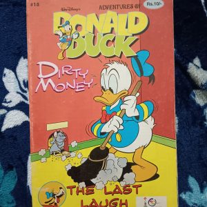 Second hand book - Adventures of Donald Duck - Dirty Money - The Last Laugh - Old Edition
