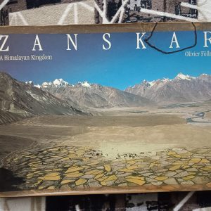 Second Hand Book - ZANSKAR - A Himalayan Kingdom - Olivier Follmi - Hardbound - A Collection of Big Size Photograph of the Himalayan Dessert, Its Beauty, People and Nature