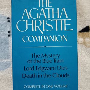 Used Book - Agatha Christie - Companion - 3 in 1 Collected Works Complete In One Volume - Hardbound - The Mystery of the Blue Train - Lord Edgware Dies - Death In The Clouds
