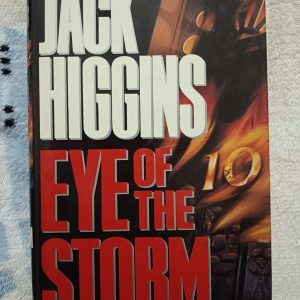 Used Book - Jack Higgins - Eye of the Storm - Hardbound - The Mission of a Killer to Kill A Killer - Action-Suspense-Thrills-Adventure