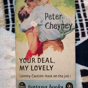 Used Book - Peter Cheyney - Your Deal My Lovely - Lemmy Caution - Back on the Job - Fontana Books