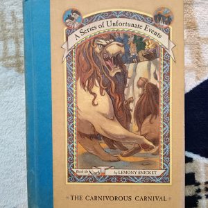 Used Book - A Series of Unfortunate Events - The Carnivorous Carnival - Lemony Snicket - Illustrations by Brett Helquist - Harper Collins