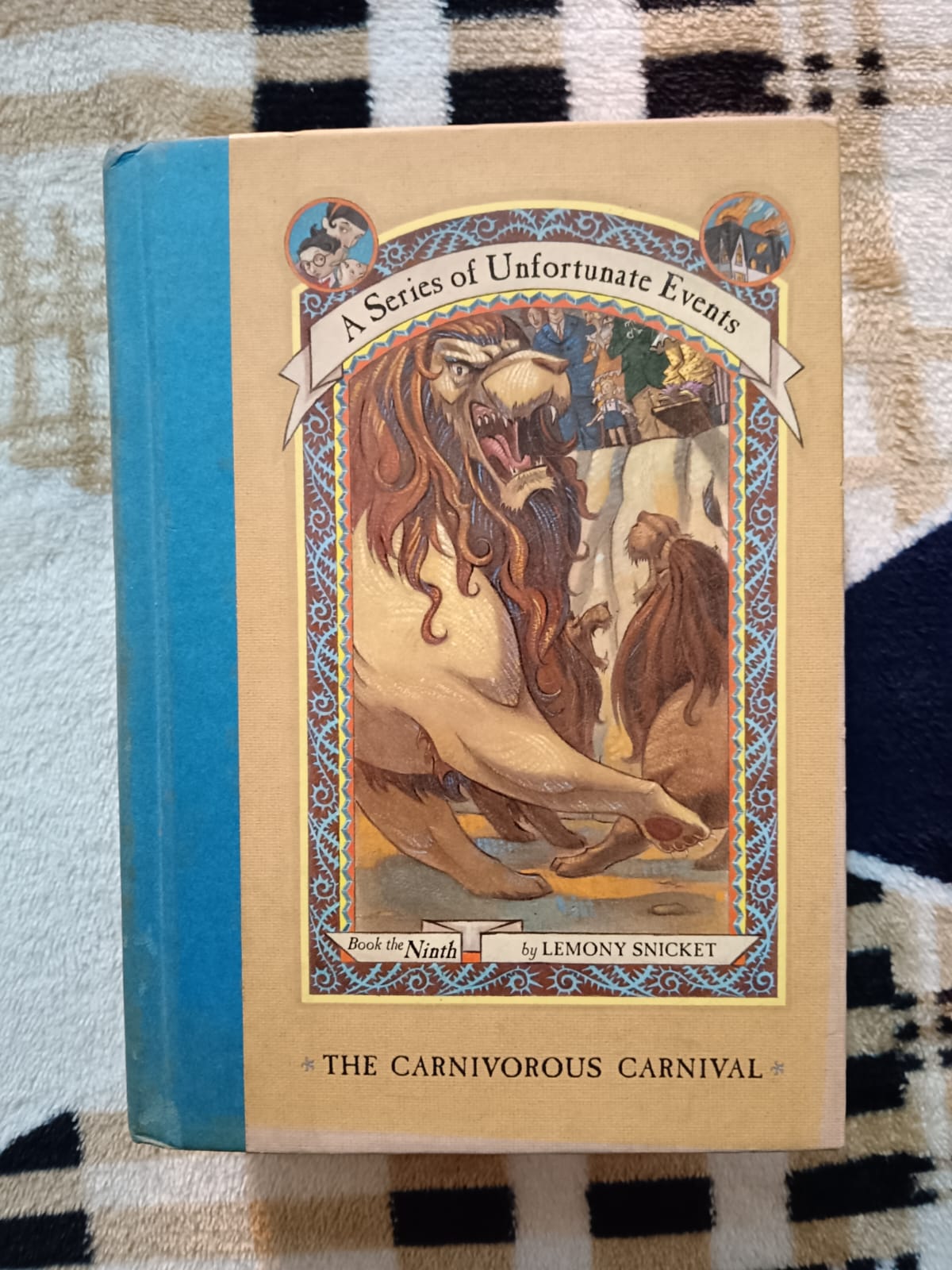 Used Book - A Series of Unfortunate Events - The Carnivorous Carnival - Lemony Snicket - Illustrations by Brett Helquist - Harper Collins