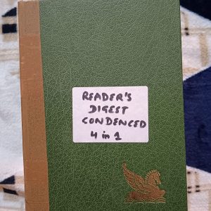 Second hand Book - Reader's Digest Condensed Book (4 in 1) - STRAIGHT by Dick Francis - Unnatural Causes by Mark Olshaker - Chico The Small One by Elizabeth Webster - The Distant Stranger by Palma Harcourt