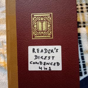 Second hand Book - Reader's Digest Condensed Book (4 in 1) - Carter's Castle by Wilbur Wright - The Donkey's Gift by Thomas M. Coffey - The Seventh Secret by Irving Wallace - This Giving Heart by Hugh Miller