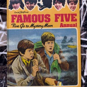 Used Book - Enid Blyton - The Famous Five - Five Go To Mystery Moor - Hardbound - Illustrated - Graphic Novel - Rare Vintage Edition