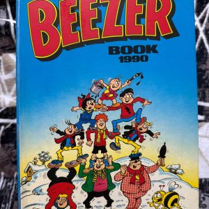 Second hand book - The BEEZER Book 1990 - Comic & Cartoons for Boys and Girls - D.C. Thomson - Hardbound