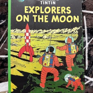 Second Hand Book - The Adventure of Tintin - Explorers On The Moon - Herge - Farshore