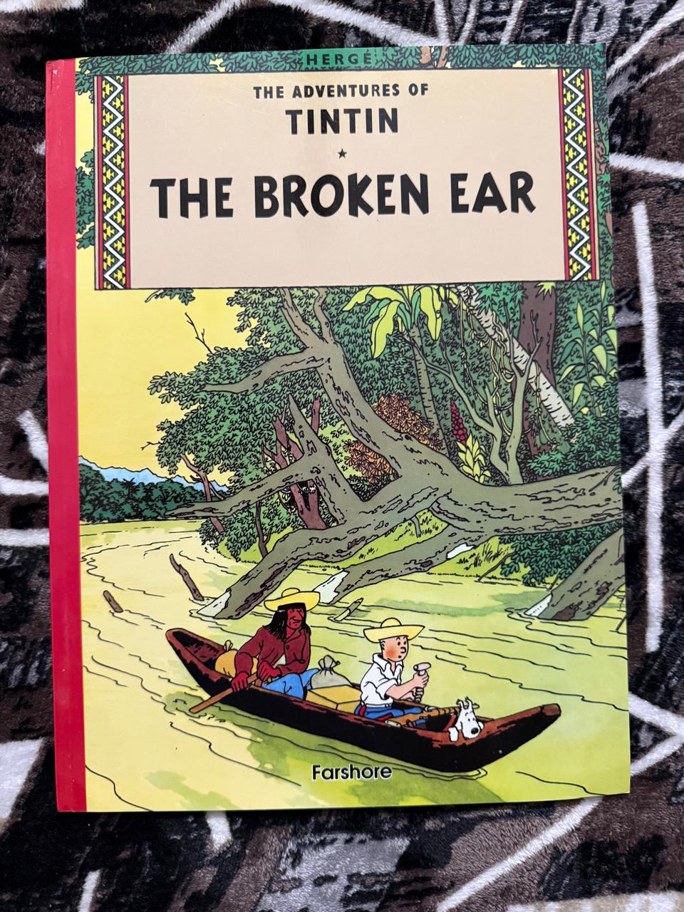 Second Hand Book - The Adventure of Tintin - The Broken Ear - Herge - Farshore