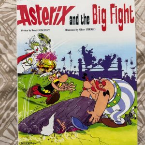 Second Hand Book - Asterix and The Big Fight - The Adventure of Asterix - R. Goscinny - A. Uderzo - Written By Jean-Yves-Ferri - Illustrated by Didier Conrad