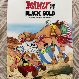 Second Hand Book - Asterix and The Black Gold - The Adventure of Asterix - R. Goscinny - A. Uderzo - Written By Jean-Yves-Ferri - Illustrated by Didier Conrad