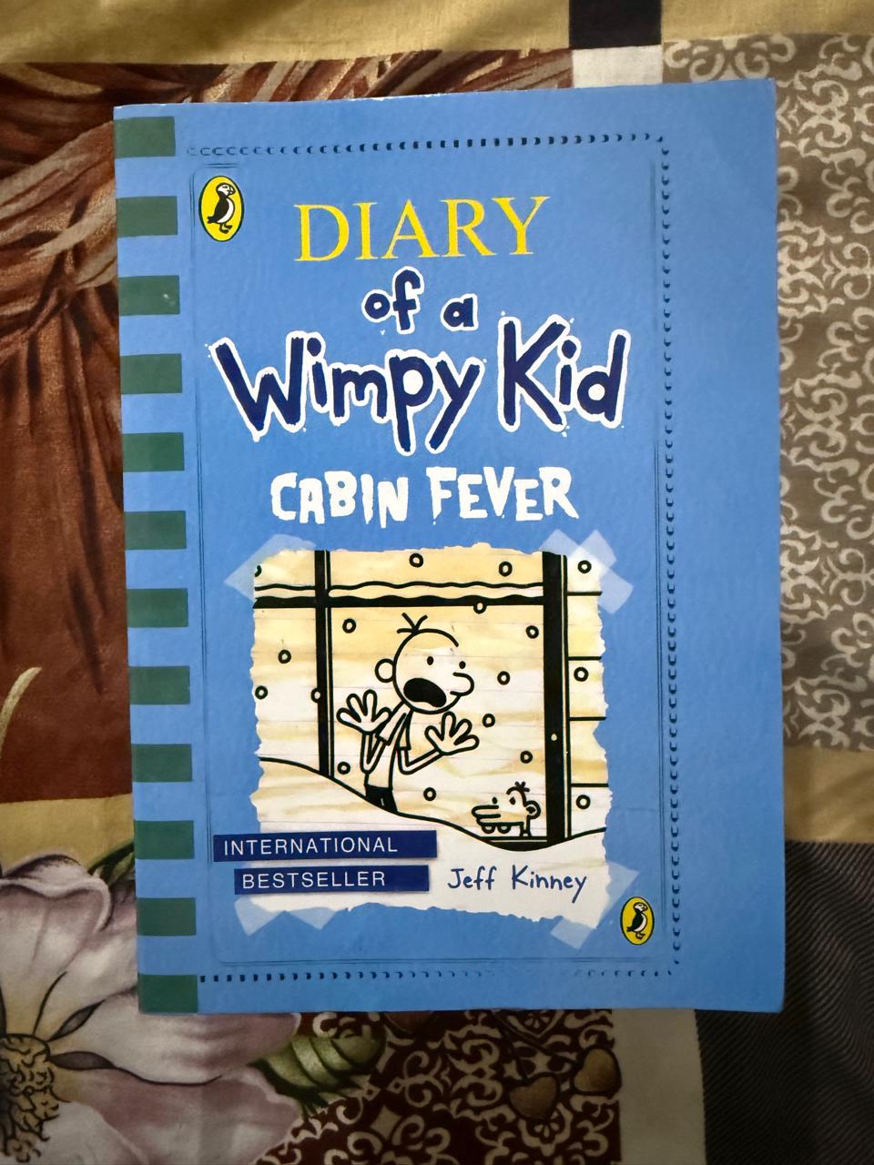 Used Book Diary of a Wimpy Kid - Cabin Fever - Jeff Kinney - A Novel In Cartoon