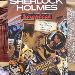 Second hand Book - The Adventures of Sherlock Holmes - Sir Arthur Conan Doyle - Scrapbook - Fifty Years of Occasional Articles, Newspaper Cuttings, Letters, Memoirs, Anecdotes, Pictures, Photographs and Drawings Relating To The Great Detective - Peter Haining - Peter Cushing - Treasure Press