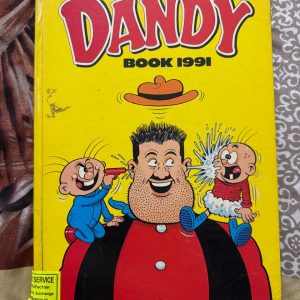 Used Book - The Dandy Book 1991 - Hardbound Collectible Edition of Dandy's Misadventures
