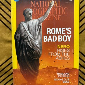 Second Hand Book - National Geographic - Rome's Bad Boy - Nero Rises From The Ashes - Thailand In Crisis - Saving Our Seas - Food The Real Paleo Diet - This National Geographic edition offers a gripping look at history, environment, and health. From the cinematic retelling of Nero’s Rome to the urgent plea for our oceans, it balances meticulous research with breathtaking visuals. Whether exploring Thailand’s modern struggles or the "Real Paleo Diet," it is an essential window into our world.