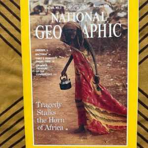 Second Hand Book - National Geographic - Tragedy Stalks The Horn of Africa - Sweden - Bacteria - Tibet's Remote Chang Tang - Untamed Treasure of the Cumberland - This National Geographic collection is a riveting journey through global contrasts, from the stark, urgent reporting on the Horn of Africa to the pristine isolation of Tibet’s Chang Tang. It masterfully balances human drama with natural wonders, offering a profound, visually stunning exploration of our planet’s fragile beauty and resilience.