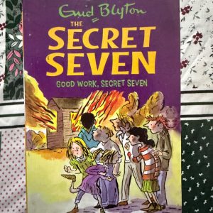 Used Book - Enid Blyton - Good Work Secret Seven - Hachette India - In Good Work Secret Seven, Blyton crafts a high-octane mystery sparked by a bold car theft. The stakes soar as the Seven use clever disguises and grit to track the villains. It is a captivating testament to resourcefulness, proving that sharp wits and solid teamwork can solve any puzzle.