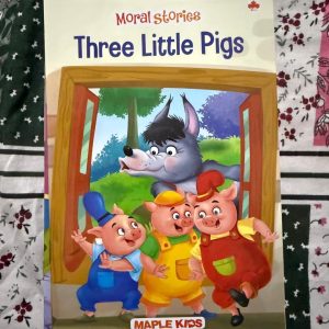 Used Book - Moral Stories - Three Little Kids - Maple Kids - Moral Stories: Three Little Kids by Maple Kids is a delightful, beautifully illustrated adaptation perfectly crafted for young minds. Through vibrant pages and engaging, simplified storytelling, it cleverly brings a timeless lesson of vigilance and safety to life, making it an enchanting, educational, and essential addition to early childhood libraries.