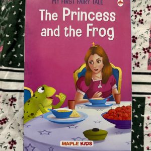 Used Book - My First Fairy Tale - The Princess And The Frog - Maple Kids - My First Fairy Tale: The Princess and the Frog by Maple Kids is a delightful, beautifully illustrated adaptation of a beloved classic. Perfectly tailored for toddlers, its vibrant pages and simplified storytelling bring a magical tale of kindness and honesty to life, making it a charming, essential addition to early reading journeys.