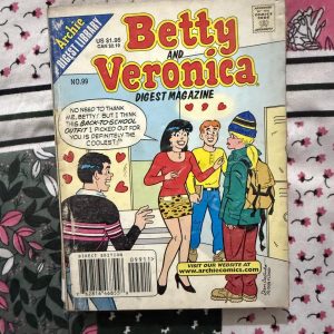 Second hand Book - Betty & Veronica - Digest Magazine - Betty & Veronica Digest Magazine is a dazzling celebration of comic book fiction’s most iconic best-friend duo. Balancing high-fashion rivalries and heartfelt loyalty, their Riverdale misadventures are packed with timeless charm, wit, and romantic drama. It is a brilliant, pocket-sized classic that guarantees pure, feel-good entertainment on every page.