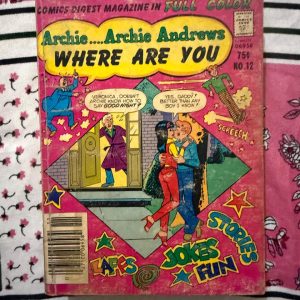 Second hand Book - Archie Andrews Where Are You - Digest Magazine - Old Vintage Edition - Archie Andrews Where Are You? Digest Magazine is a brilliant, pocket-sized dose of pure nostalgia. Packed with timeless Riverdale charm, hilarious mishaps, and the classic Archie-Betty-Veronica love triangle, it delivers heartwarming humor on every page. It’s an absolute must-read that effortlessly keeps the golden age of comic strip fun alive.