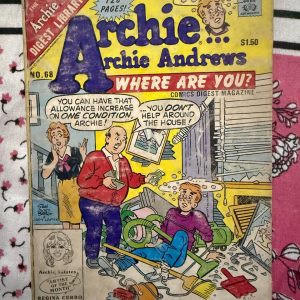 Second hand Book - Archie Andrews Where Are You - Digest Magazine - Archie Andrews Where Are You? Digest Magazine is a brilliant, pocket-sized dose of pure nostalgia. Packed with timeless Riverdale charm, hilarious mishaps, and the classic Archie-Betty-Veronica love triangle, it delivers heartwarming humor on every page. It’s an absolute must-read that effortlessly keeps the golden age of comic strip fun alive.