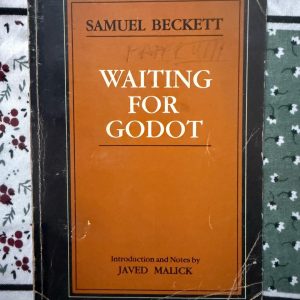 Second hand book - Samuel Backett - Waiting for Gadot - Javed Malick - Samuel Beckett’s Waiting for Godot, edited by Javed Malick, is a brilliant introduction to the Theatre of the Absurd. This edition masterfully unpacks Vladimir and Estragon's existential, repetitive wait for the mysterious Godot. With Malick’s insightful commentary, it becomes an accessible, deeply thought-provoking exploration of human existence and hope.