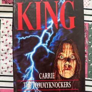 Second hand book - STEPHEN KING - CARRIE - THE TOMMYKNOCKERS - TWO NOVELS IN ONE VOLUME (HARDBOUND) - A spectacular double-dose of horror greatness! This rare, collectible omnibus pairs Stephen King’s explosive debut, *Carrie*, with the relentless, sci-fi terror of *The Tommyknockers*. Tracking King’s incredible evolution in a single volume, it’s a brilliant, spine-chilling must-have that offers immense value and unmatched atmospheric dread for any avid reader.