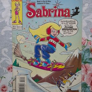 Used Book - This Sabrina the Teenage Witch Jumbo Size edition is a magical, spellbinding treat! Packed with supernatural mishaps, high school drama, and SalemтАЩs iconic snark, it showcases the ultimate teenage witch at her finest. With nostalgic artwork and enchanting, feel-good stories, this massive collection delivers pure, timeless joy for Archie fans everywhere.