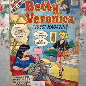 Second hand Book - Betty & Veronica - Digest Magazine - Betty & Veronica Digest Magazine is a dazzling celebration of comic book fiction’s most iconic best-friend duo. Balancing high-fashion rivalries and heartfelt loyalty, their Riverdale misadventures are packed with timeless charm, wit, and romantic drama. It is a brilliant, pocket-sized classic that guarantees pure, feel-good entertainment on every page.