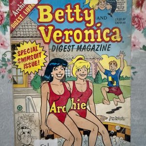 Second hand Book - Betty & Veronica - Digest Magazine - Betty & Veronica Digest Magazine is a dazzling celebration of comic book fiction’s most iconic best-friend duo. Balancing high-fashion rivalries and heartfelt loyalty, their Riverdale misadventures are packed with timeless charm, wit, and romantic drama. It is a brilliant, pocket-sized classic that guarantees pure, feel-good entertainment on every page.