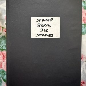 Used Book - Stamps Album - 316 Stamps (in a Medium Size Hardbound stamp book having 10 double sided sheets) - Please whatsapp @ 9899242756 for the Video of stamps