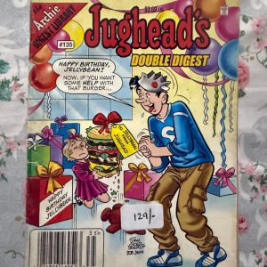 Used Book - Jughead Jones Comics Digest Magazine – Jughead Jones Comics Digest Magazine is a hilarious tribute to Riverdale’s premier burger-loving nonconformist. Bursting with classic adventures, crown-wearing antics, and his trademark sarcastic wit, this pocket-sized powerhouse delivers double the laughs. It is a delightfully charming read that perfectly celebrates the ultimate lazy genius and his timeless comic escapades.
