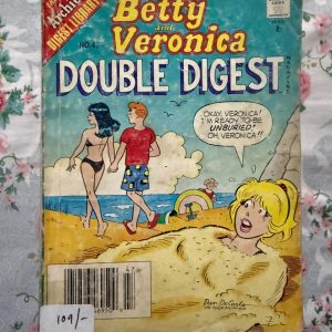 Second hand Book - Betty & Veronica - Double Digest - Betty & Veronica Double Digest serves up a double helping of Riverdale’s premier friendship and rivalry. Filled with twice the fashion, dating dilemmas, and classic humor, it perfectly captures the enduring bond between the ultimate girl-next-door and the glamorous heiress. It is a vibrant, pocket-sized goldmine of timeless, feel-good fun.