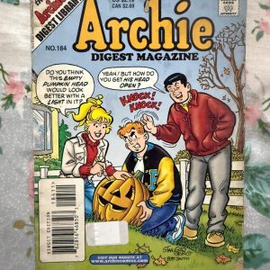 Second hand Book - Archie Digest Magazine - Archie Digest Magazine is the ultimate pocket-sized escape into the timeless world of Riverdale. Brimming with iconic high school drama, wholesome teenage mishaps, and the legendary love triangle, it perfectly captures classic American humor. It is a brilliant, feel-good treasury that delivers effortless nostalgia and pure entertainment on every single page.