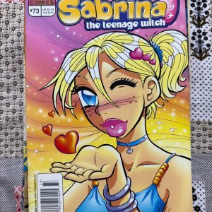 Used Book - This Sabrina the Teenage Witch Jumbo Size edition is a magical, spellbinding treat! Packed with supernatural mishaps, high school drama, and Salem’s iconic snark, it showcases the ultimate teenage witch at her finest. With nostalgic artwork and enchanting, feel-good stories, this massive collection delivers pure, timeless joy for Archie fans everywhere.