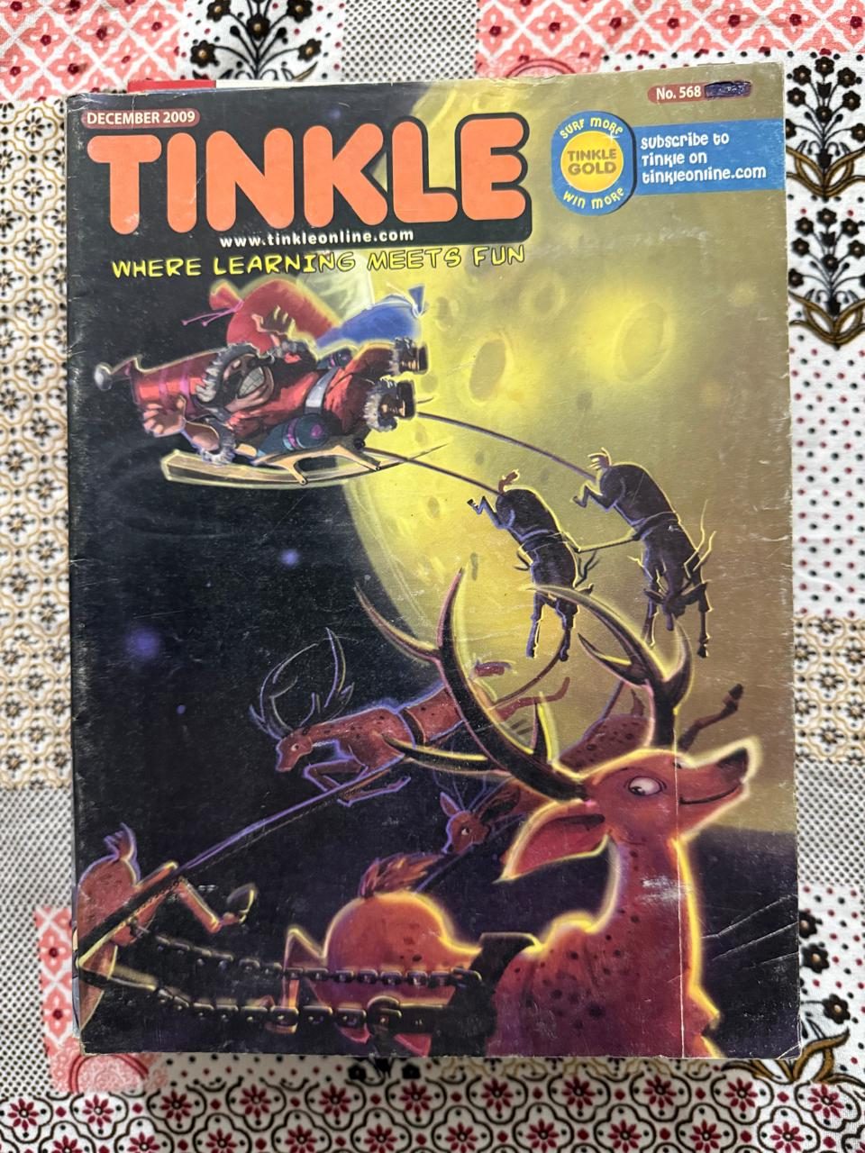 Used Book - Tinkle Magazine - Where Learning Meets Fun - Children's Comic - Tinkle Digest is a legendary cornerstone of Indian childhood, blending humor, adventure, and education seamlessly. Through iconic characters and engaging stories, it fosters a lifelong love for reading and creativity. This vibrant, pocket-sized treasure remains a nostalgic favorite, continuing to spark imagination and bring joy to generations of young readers.