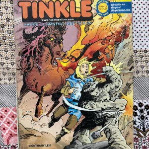 Used Book - Tinkle Magazine - Where Learning Meets Fun - Children's Comic - Tinkle Digest is a legendary cornerstone of Indian childhood, blending humor, adventure, and education seamlessly. Through iconic characters and engaging stories, it fosters a lifelong love for reading and creativity. This vibrant, pocket-sized treasure remains a nostalgic favorite, continuing to spark imagination and bring joy to generations of young readers.