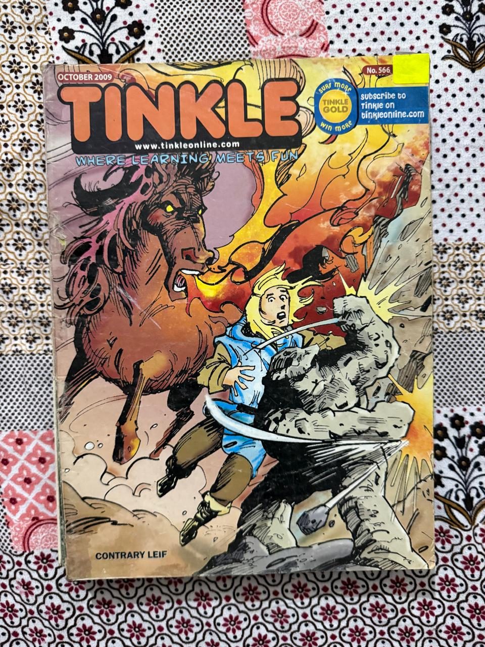 Used Book - Tinkle Magazine - Where Learning Meets Fun - Children's Comic - Tinkle Digest is a legendary cornerstone of Indian childhood, blending humor, adventure, and education seamlessly. Through iconic characters and engaging stories, it fosters a lifelong love for reading and creativity. This vibrant, pocket-sized treasure remains a nostalgic favorite, continuing to spark imagination and bring joy to generations of young readers.